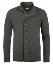 ESSENTIAL ELBOW-PATCH CARDIGAN