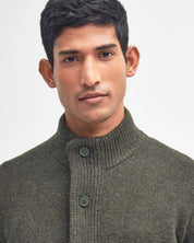 ESSENTIAL ELBOW-PATCH CARDIGAN