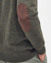 ESSENTIAL ELBOW-PATCH CARDIGAN