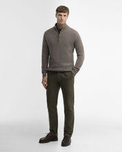 Barbour Essential Elbow-Patch Cardigan New Stone