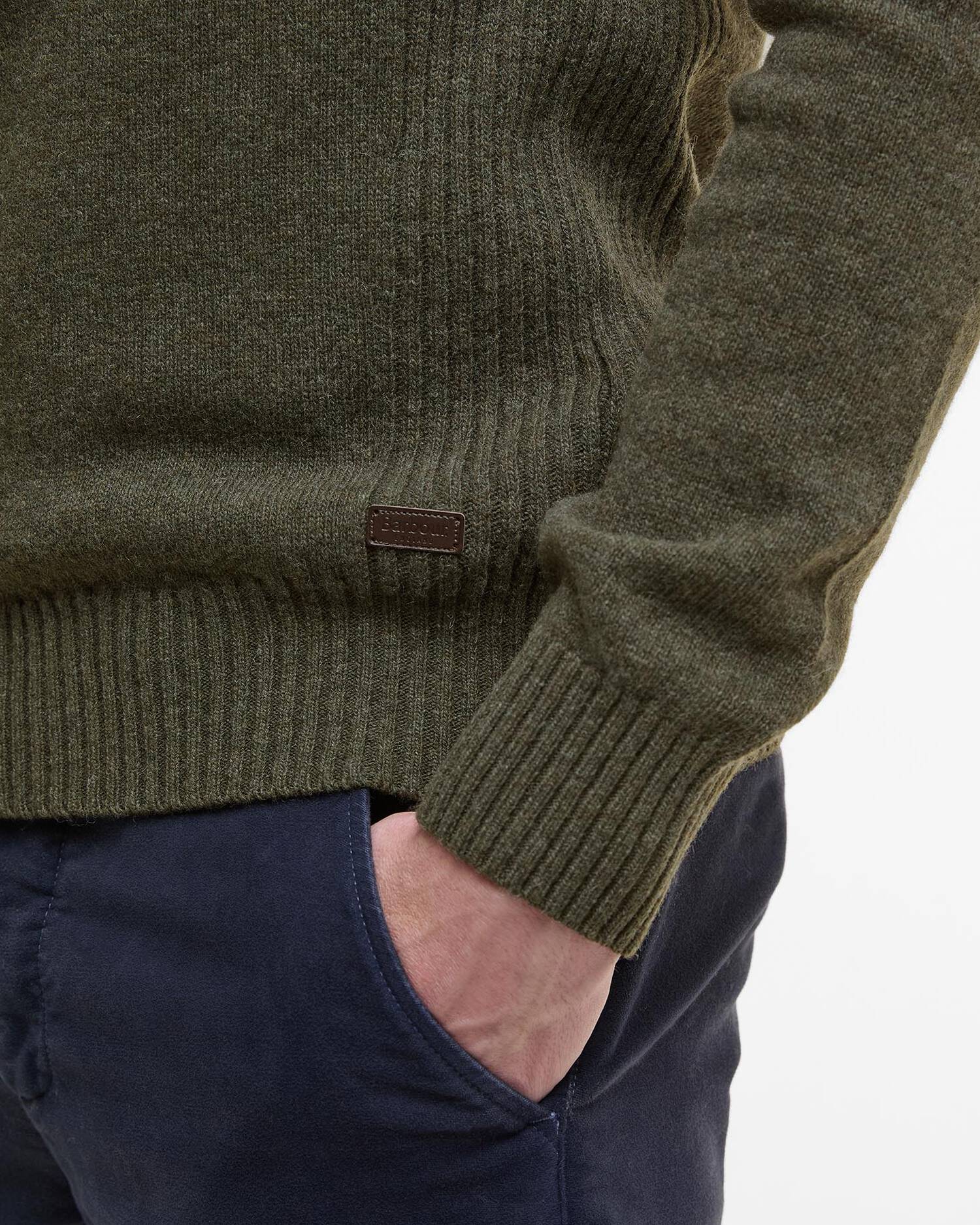 NELSON ESSENTIAL QUARTER-ZIP JUMPER