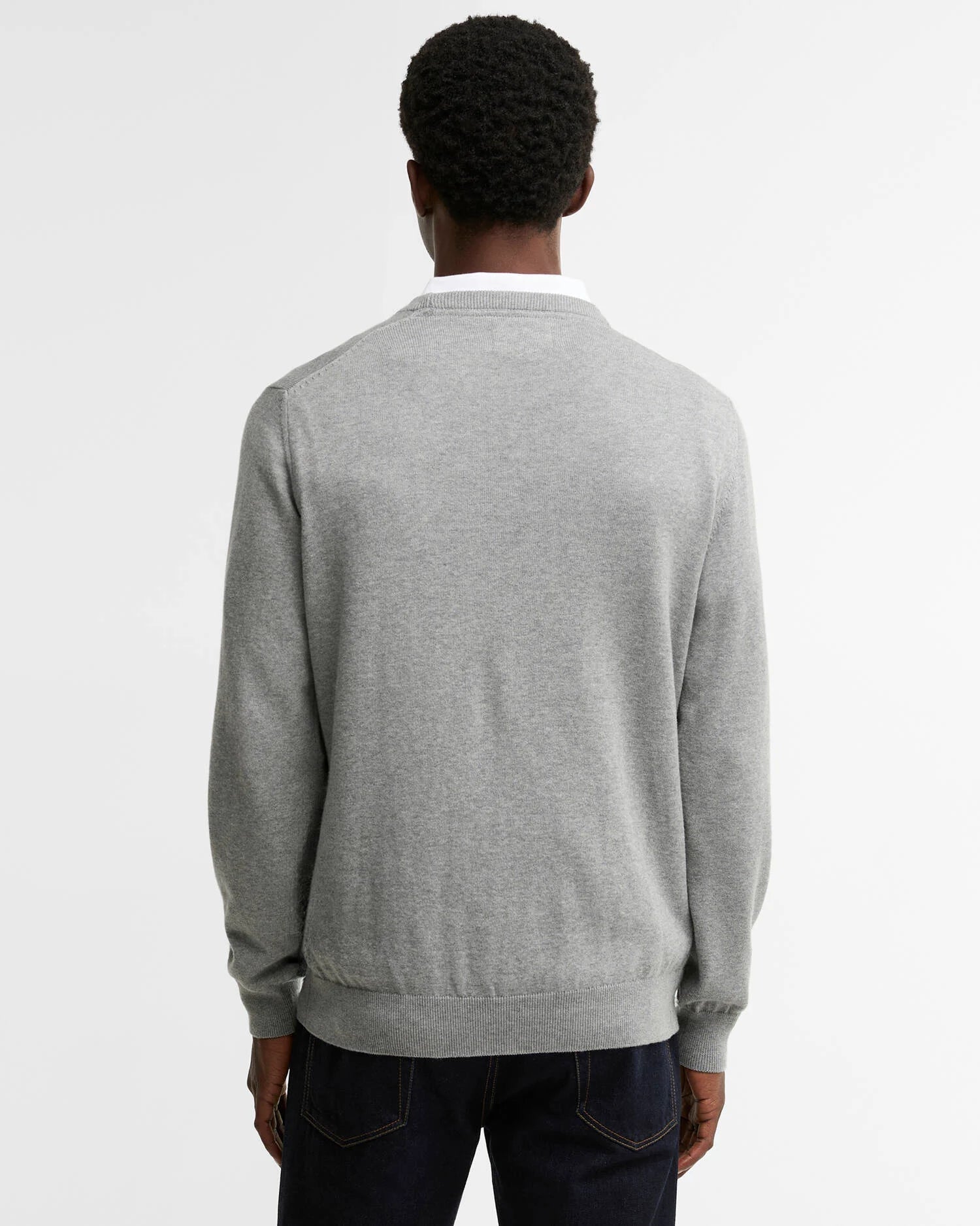 PIMA COTTON CREW NECK SWEATER