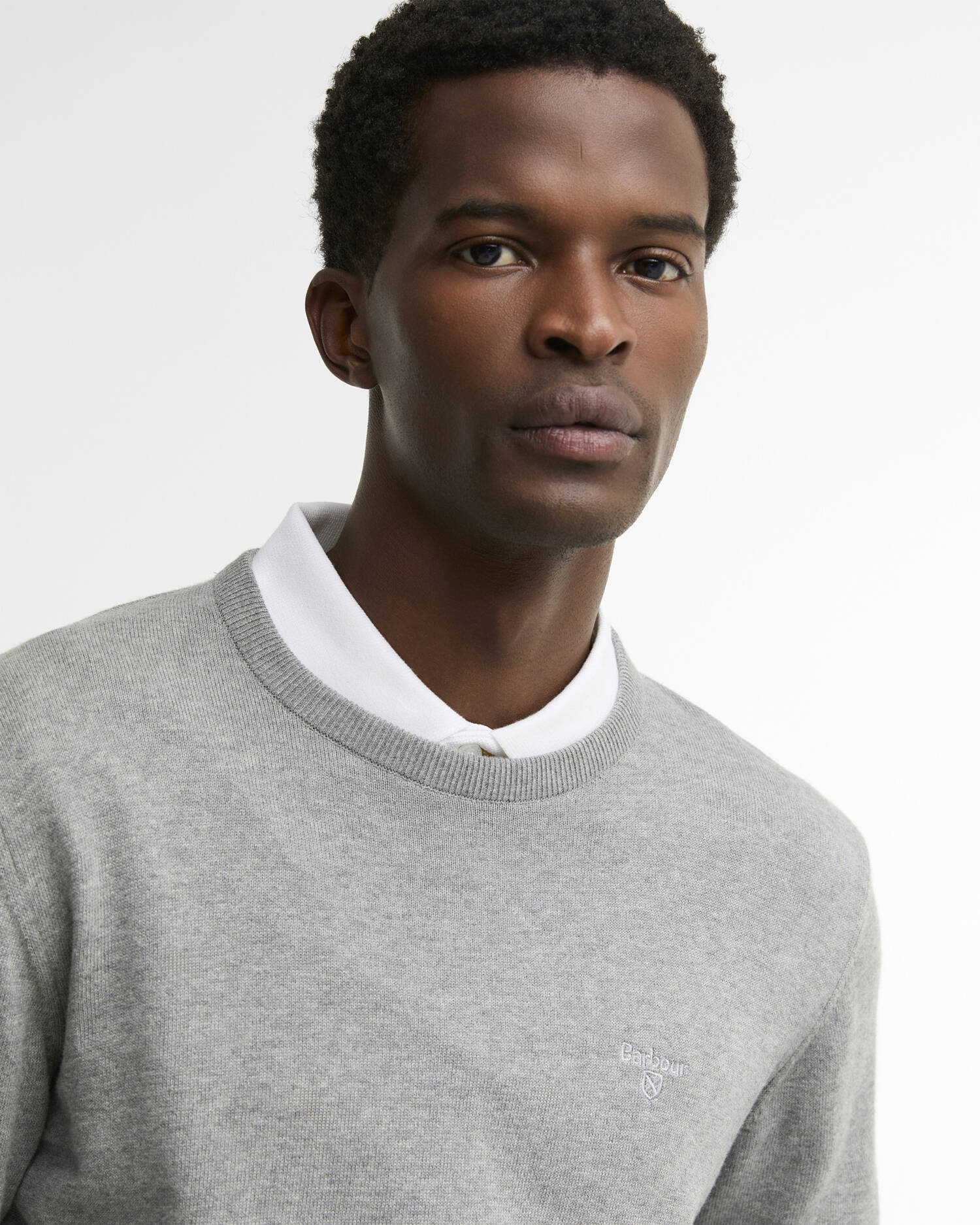 PIMA COTTON CREW NECK SWEATER
