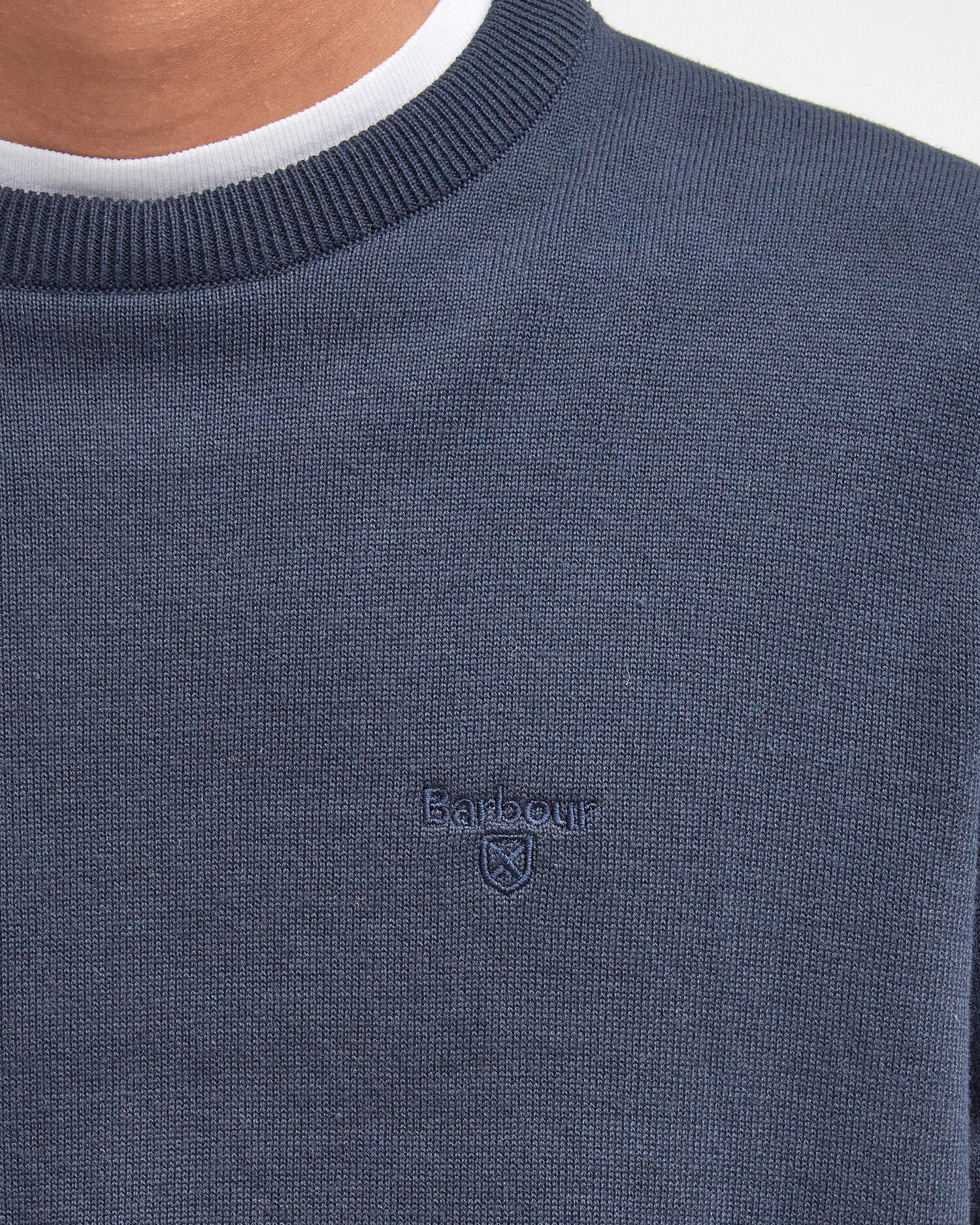 PIMA COTTON CREW NECK SWEATER
