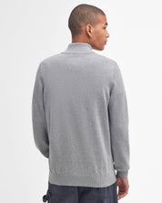 COTTON QUARTER-ZIP JUMPER