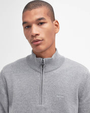 COTTON QUARTER-ZIP JUMPER