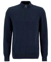 COTTON QUARTER-ZIP JUMPER
