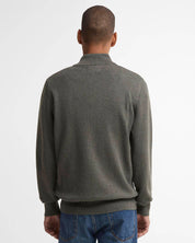 COTTON QUARTER-ZIP JUMPER
