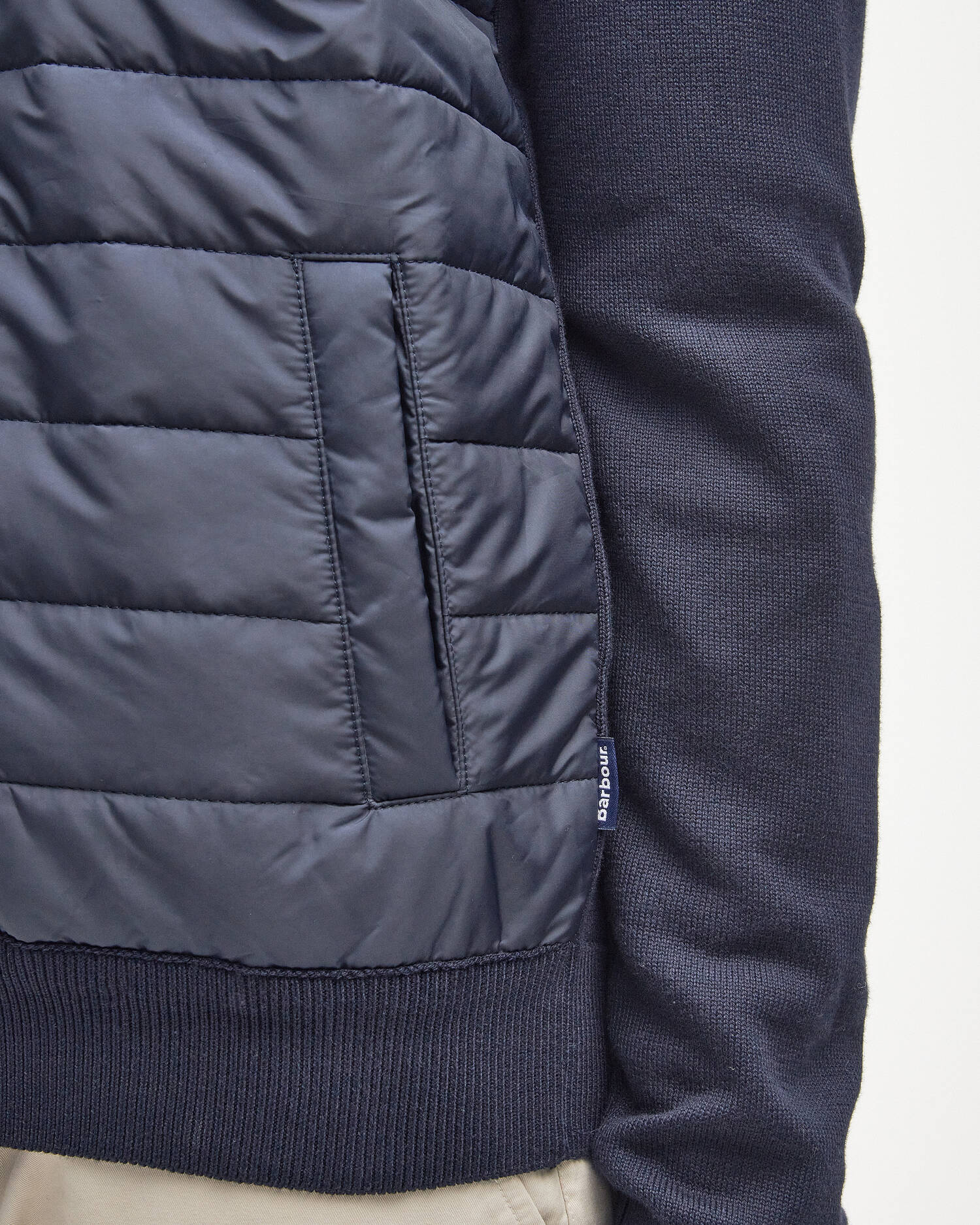 ESSENTIAL CARN QUILTED JUMPER