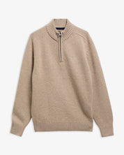 Barbour Newtown Half-Zip Jumper Washed Stone