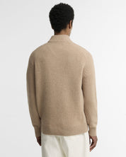 Barbour Newtown Half-Zip Jumper Washed Stone