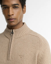 Barbour Newtown Half-Zip Jumper Washed Stone