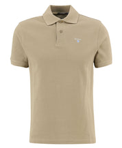 Barbour Tartan Pique Polo Shirt Washed Stone