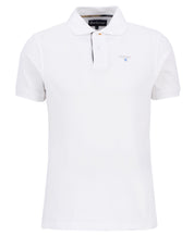 Barbour Tartan Pique Polo Shirt White