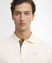 Barbour Tartan Pique Polo Shirt Cloud