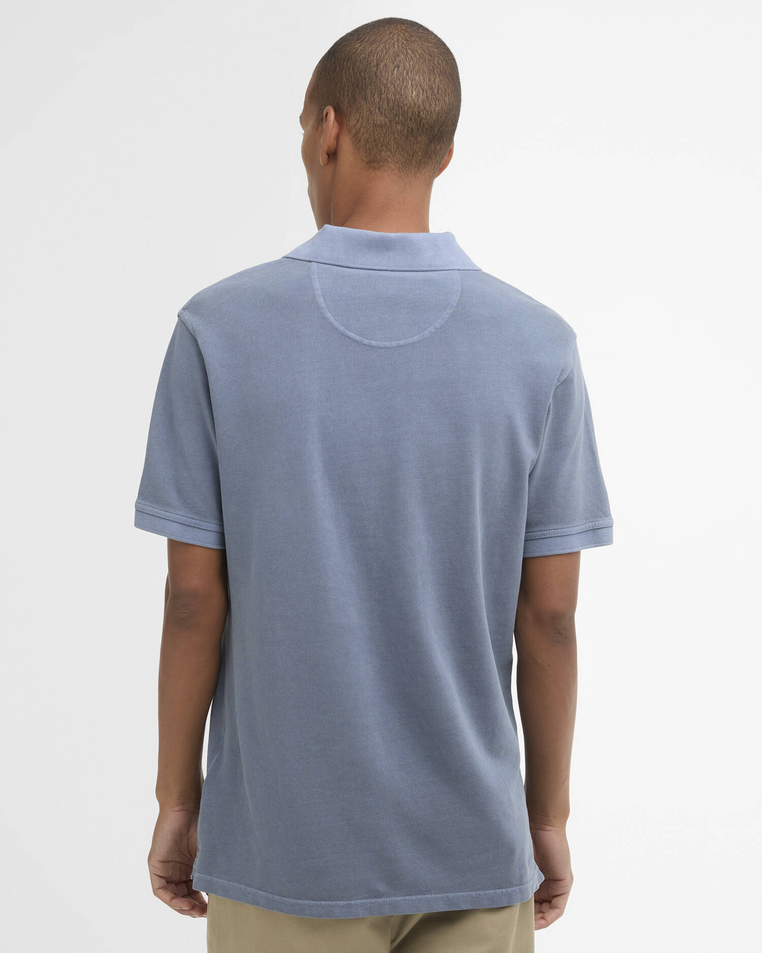 WASHED TARTAN TAILORED POLO