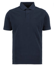 Barbour Washed Tartan Tailored Polo Navy