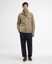 Barbour Draftmen Overshirt Grey Olive