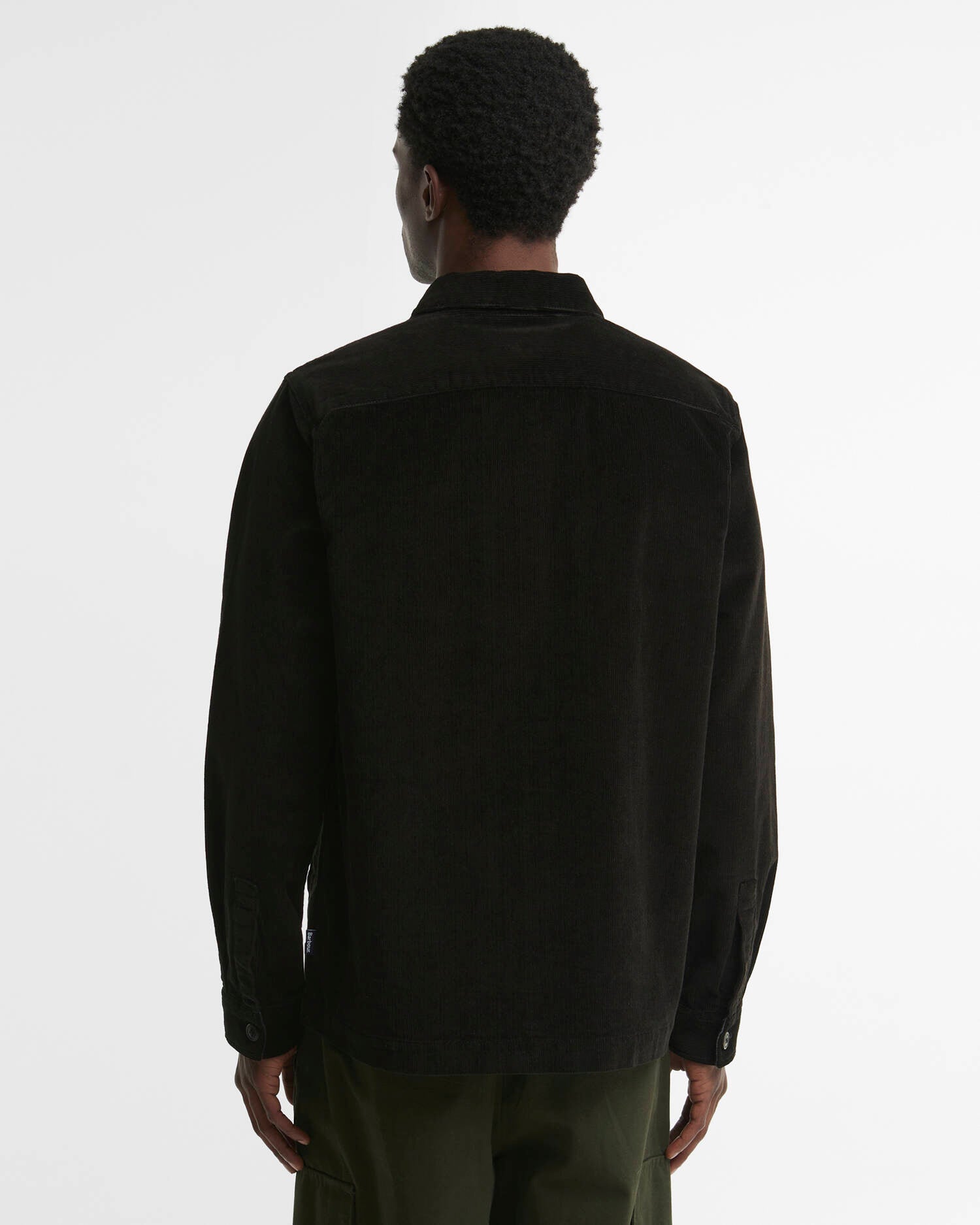 BARBOUR - TARTAN TRIM CORD OVERSHIRT
