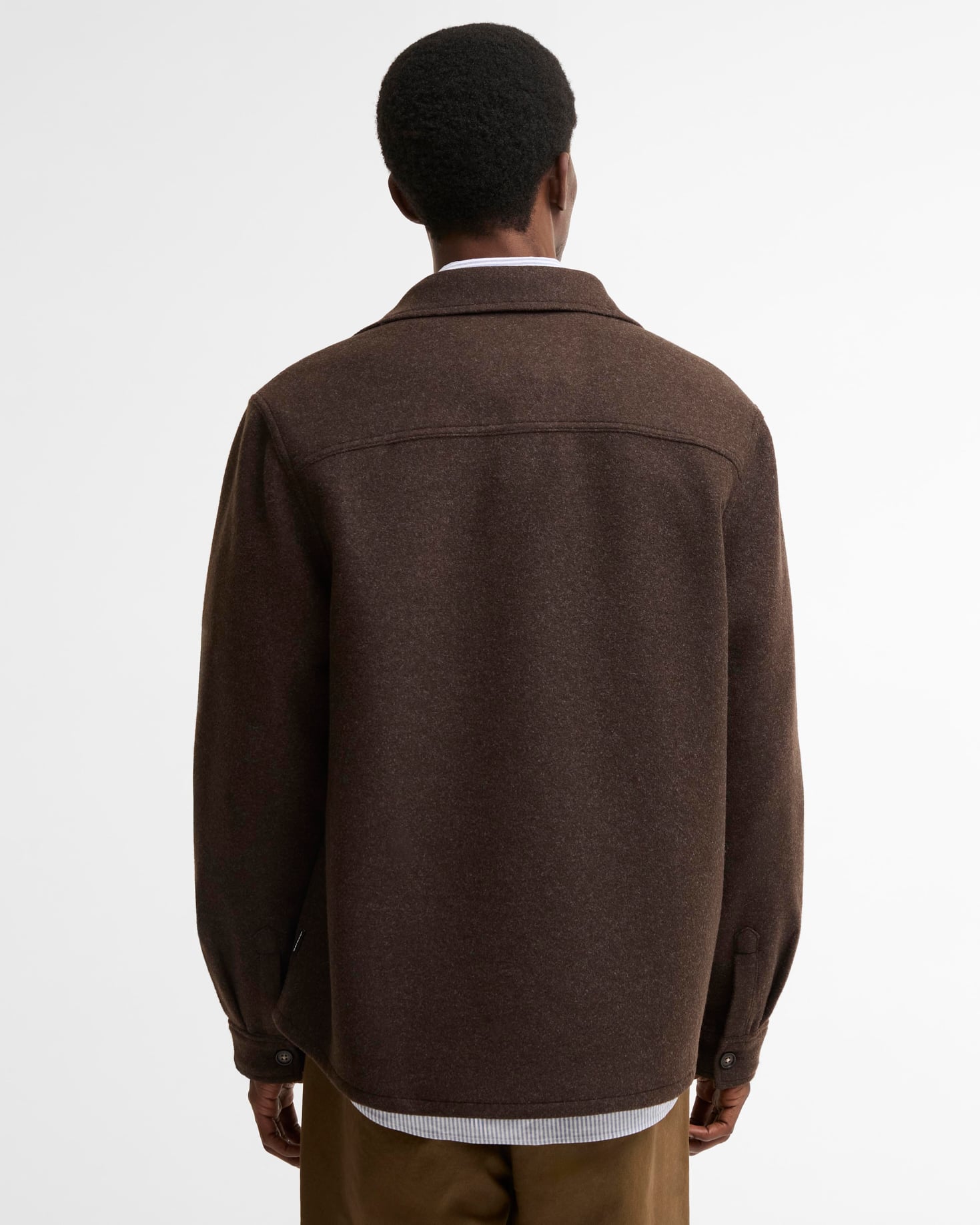 Barbour Marltown Overshirt BR17 Dark Oak
