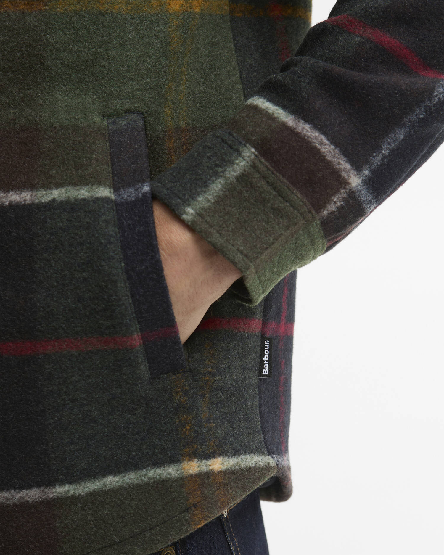 WOODLANE BRUSHED CHECK OVERSHIRT