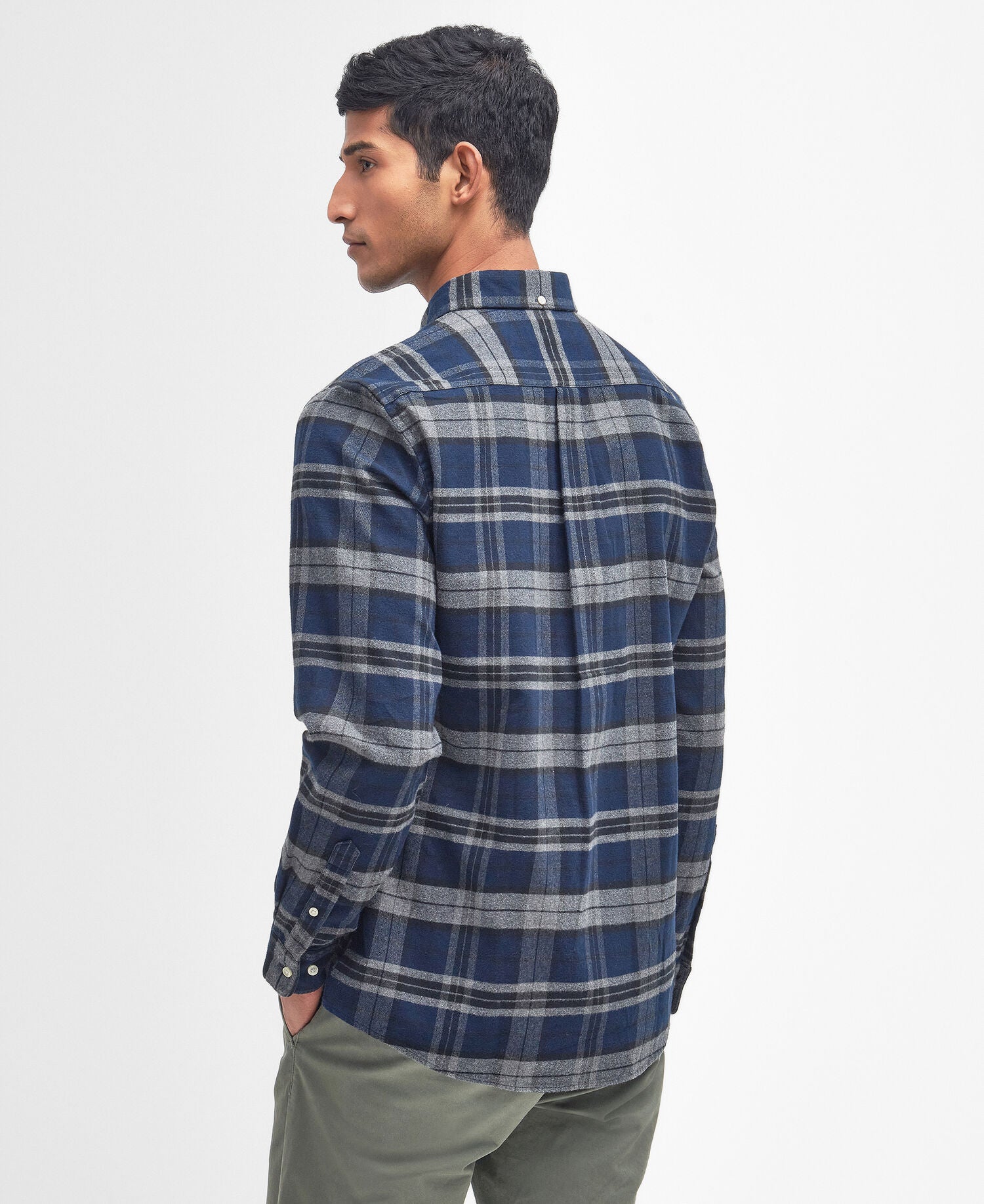 Barbour Betsom Tailored Shirt Grey Marl