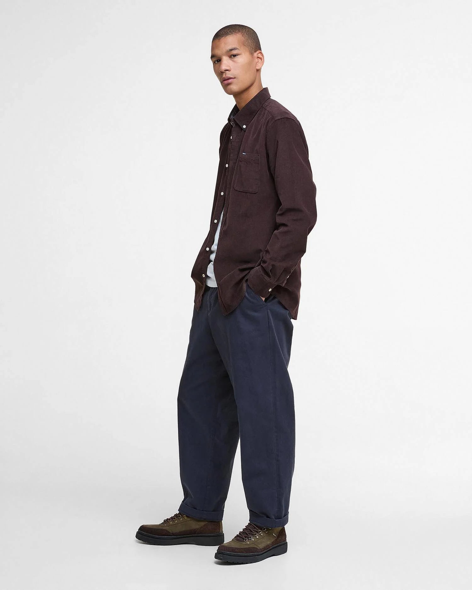 RAMSEY TAILORED CORD SHIRT