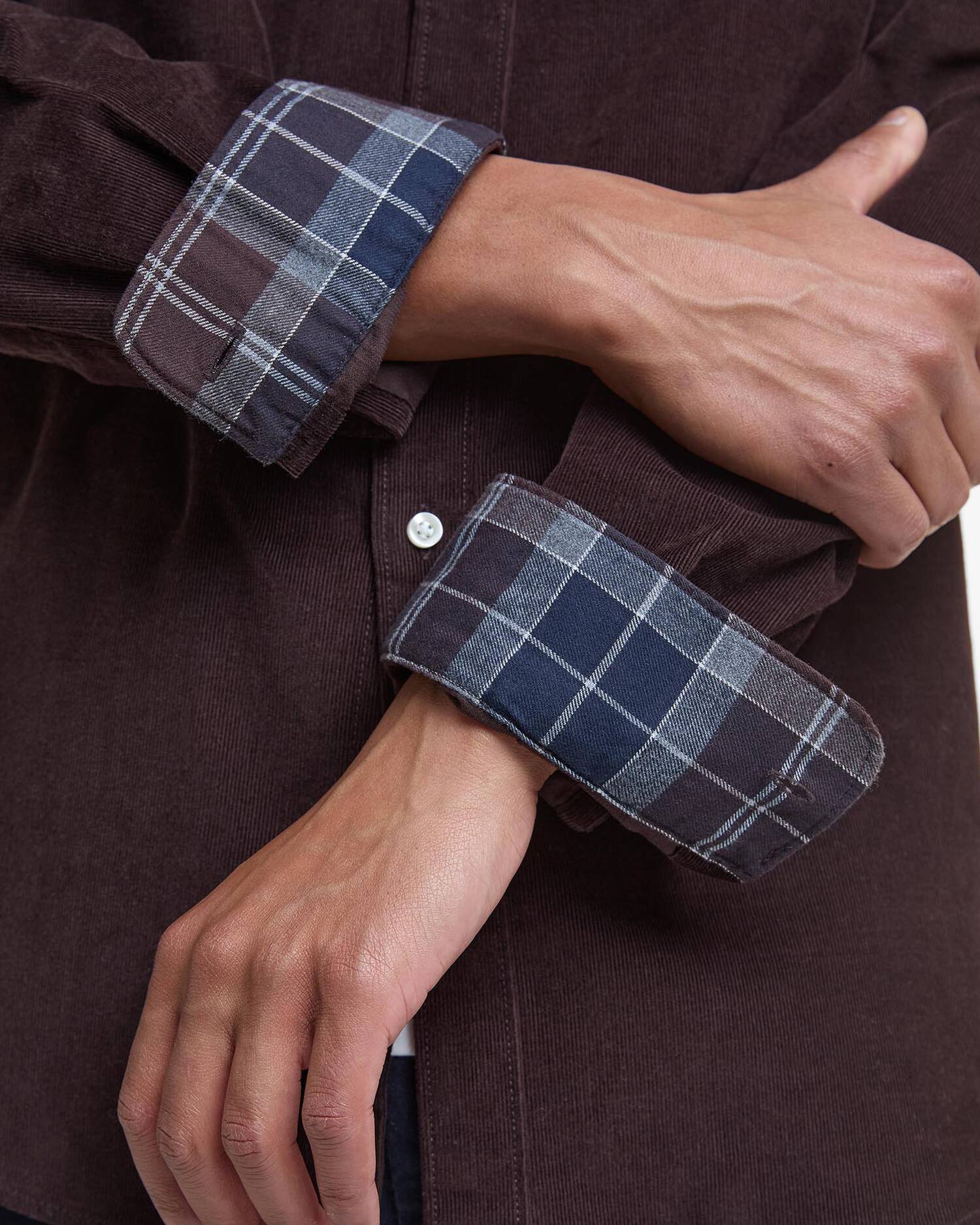 RAMSEY TAILORED CORD SHIRT