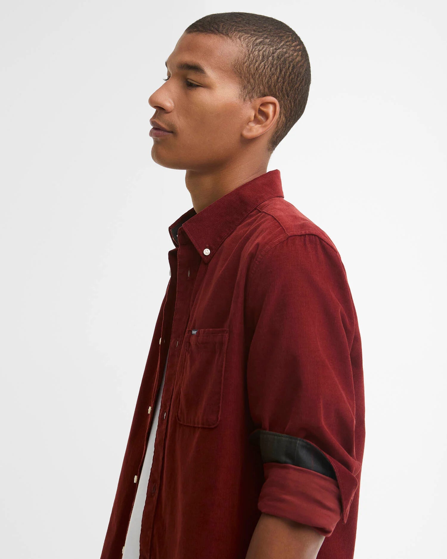RAMSEY TAILORED CORD SHIRT