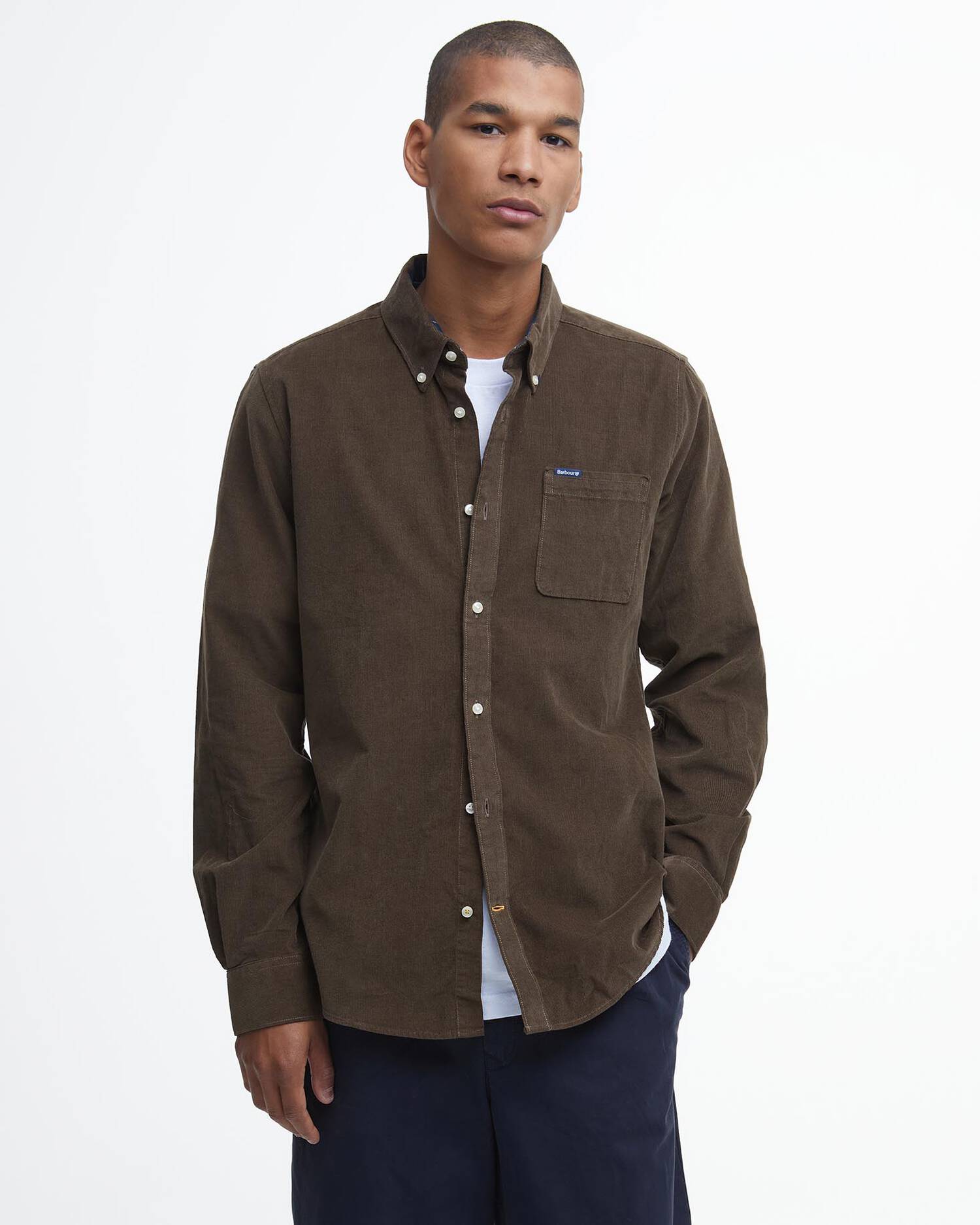 RAMSEY TAILORED CORD SHIRT