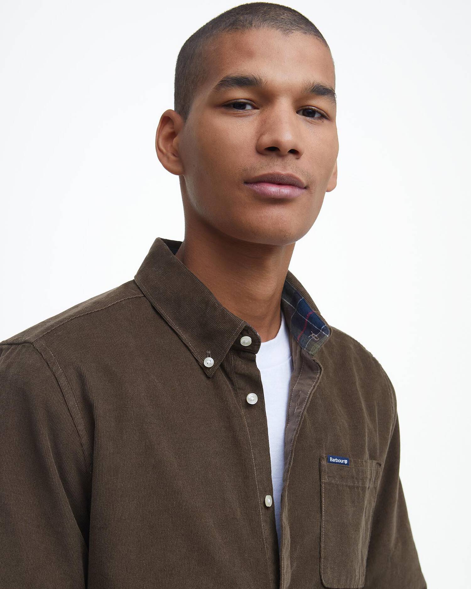 RAMSEY TAILORED CORD SHIRT