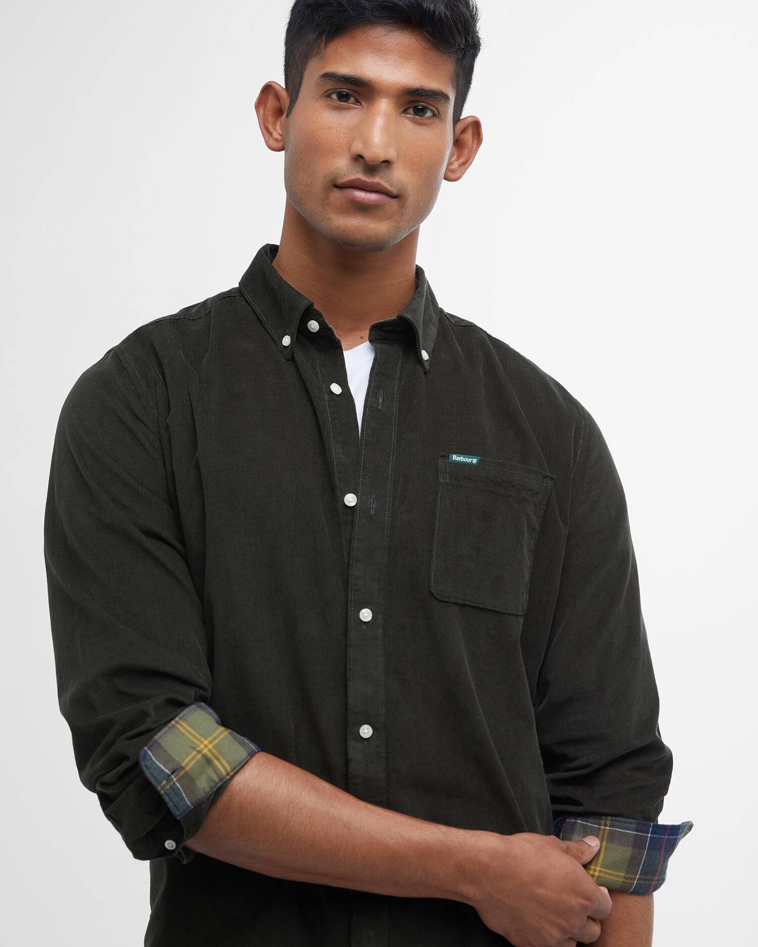 RAMSEY TAILORED CORD SHIRT