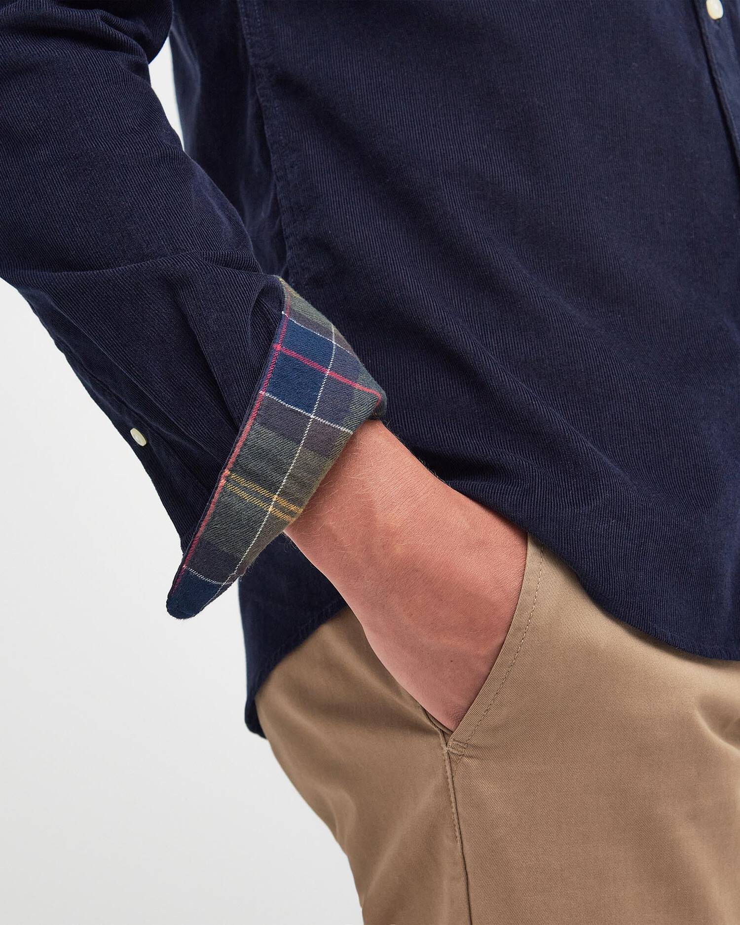RAMSEY TAILORED CORD SHIRT