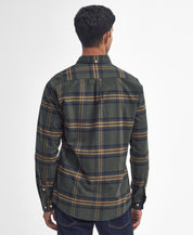 Barbour Portdown Tailored Checked Shirt OL51 Olive