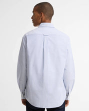 STRIPED AUTHENTIC-FIT LONG-SLEEVED SHIRT