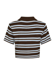 MULANN POLO KNIT BLOUSE