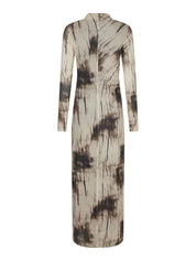 ONESSA FADED MESH DRESS