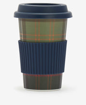 REUSABLE TARTAN TRAVEL MUG
