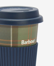 REUSABLE TARTAN TRAVEL MUG