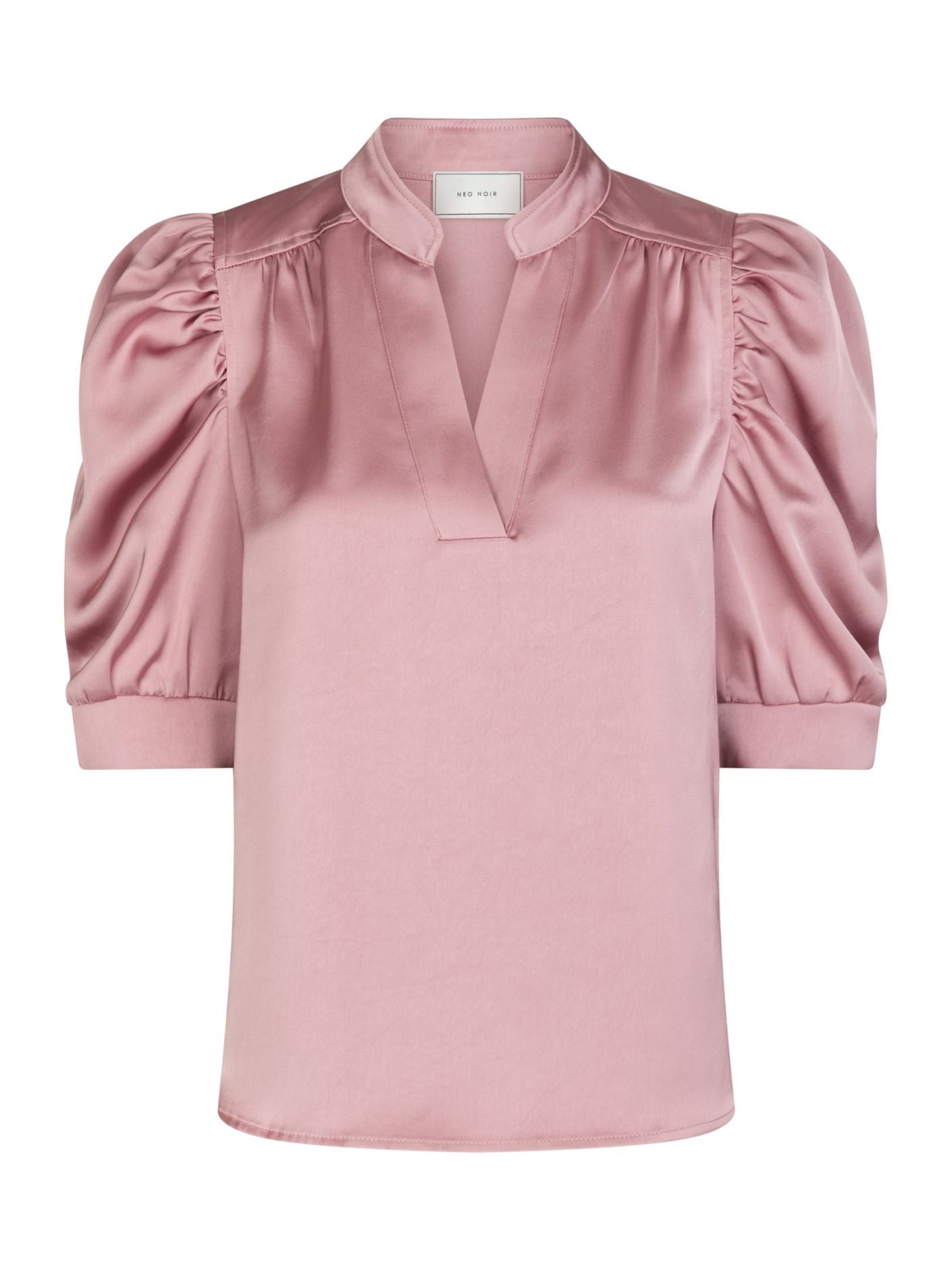 ROELLA HEAVY SATEEN BLOUSE