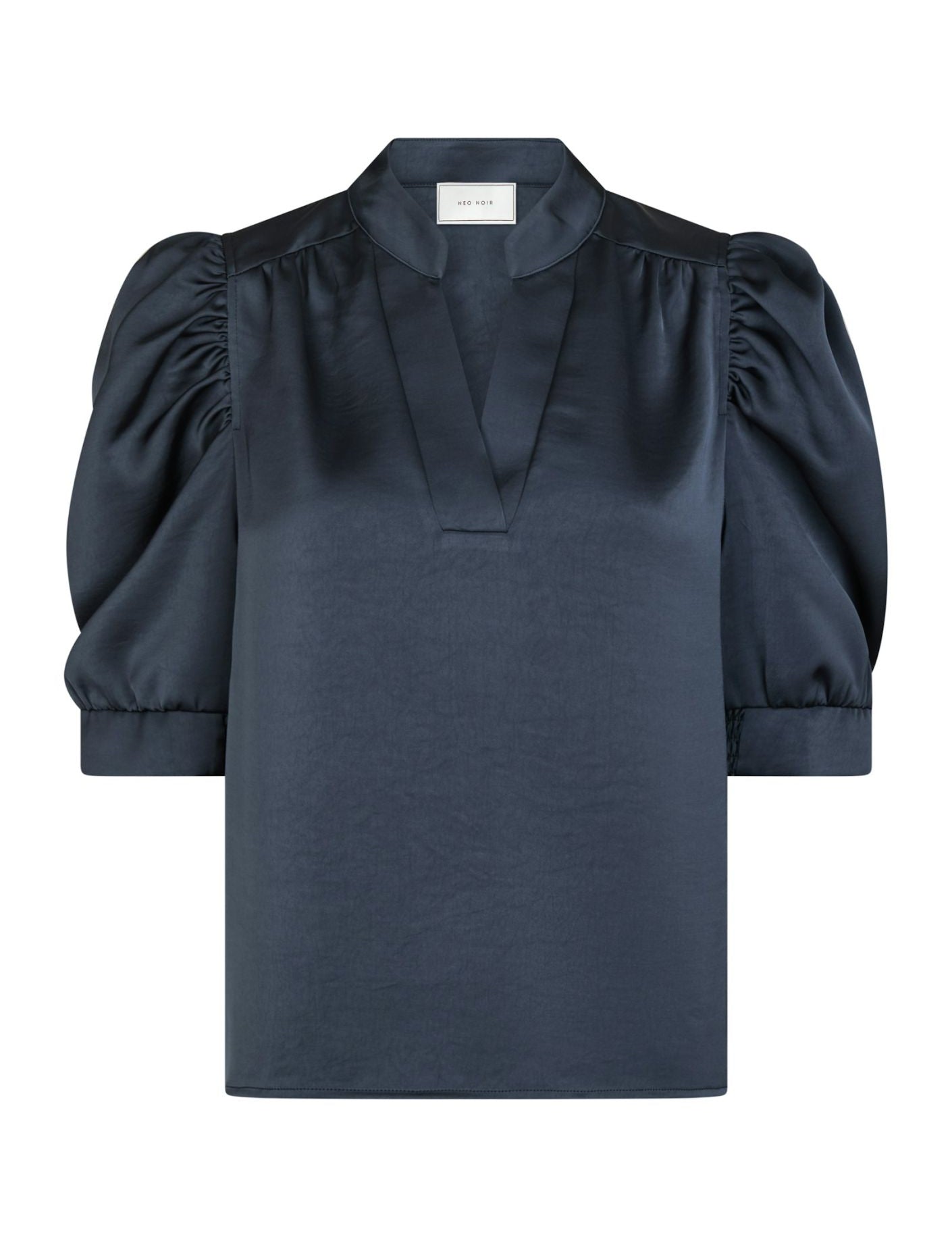 ROELLA HEAVY SATEEN BLOUSE