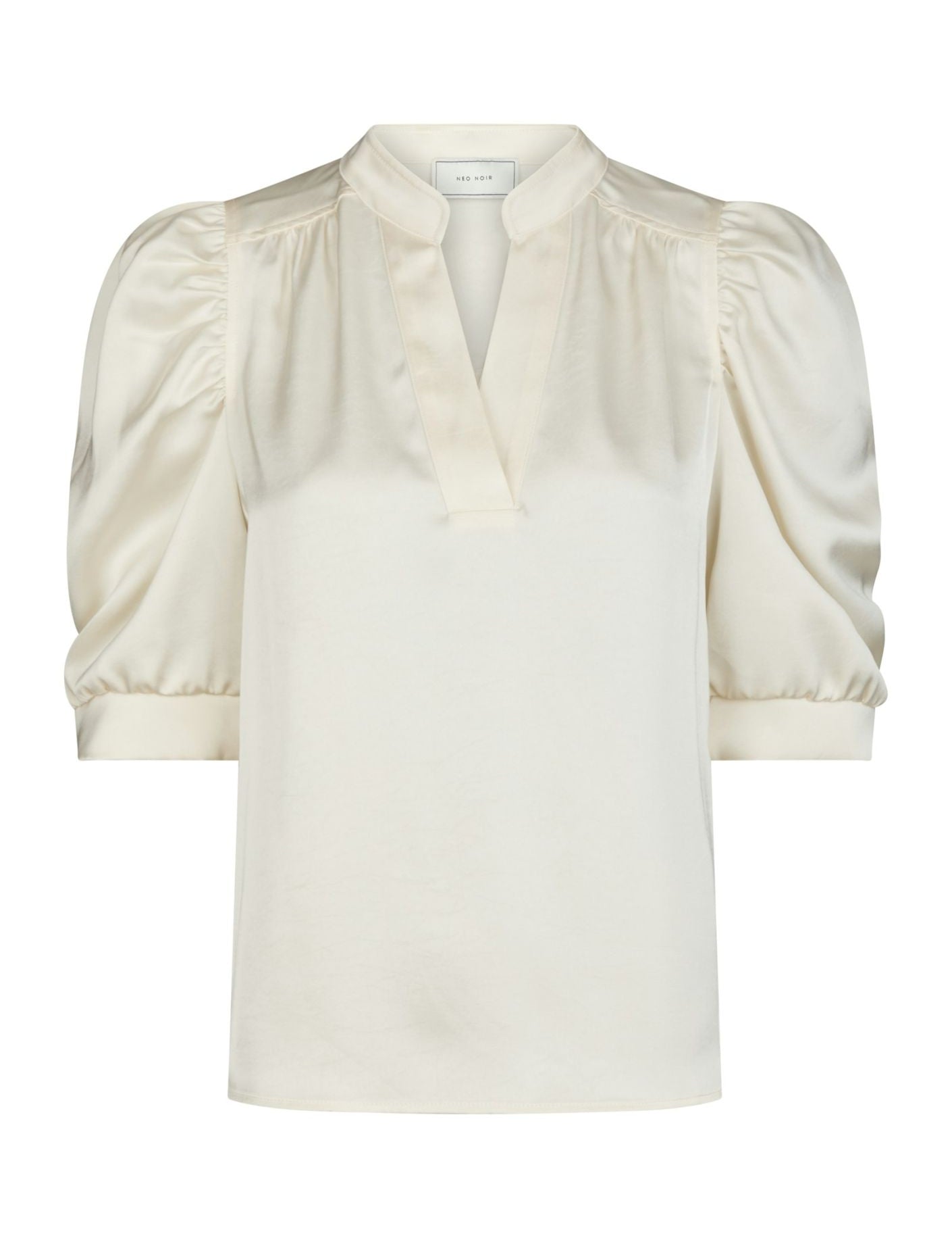 ROELLA HEAVY SATEEN BLOUSE