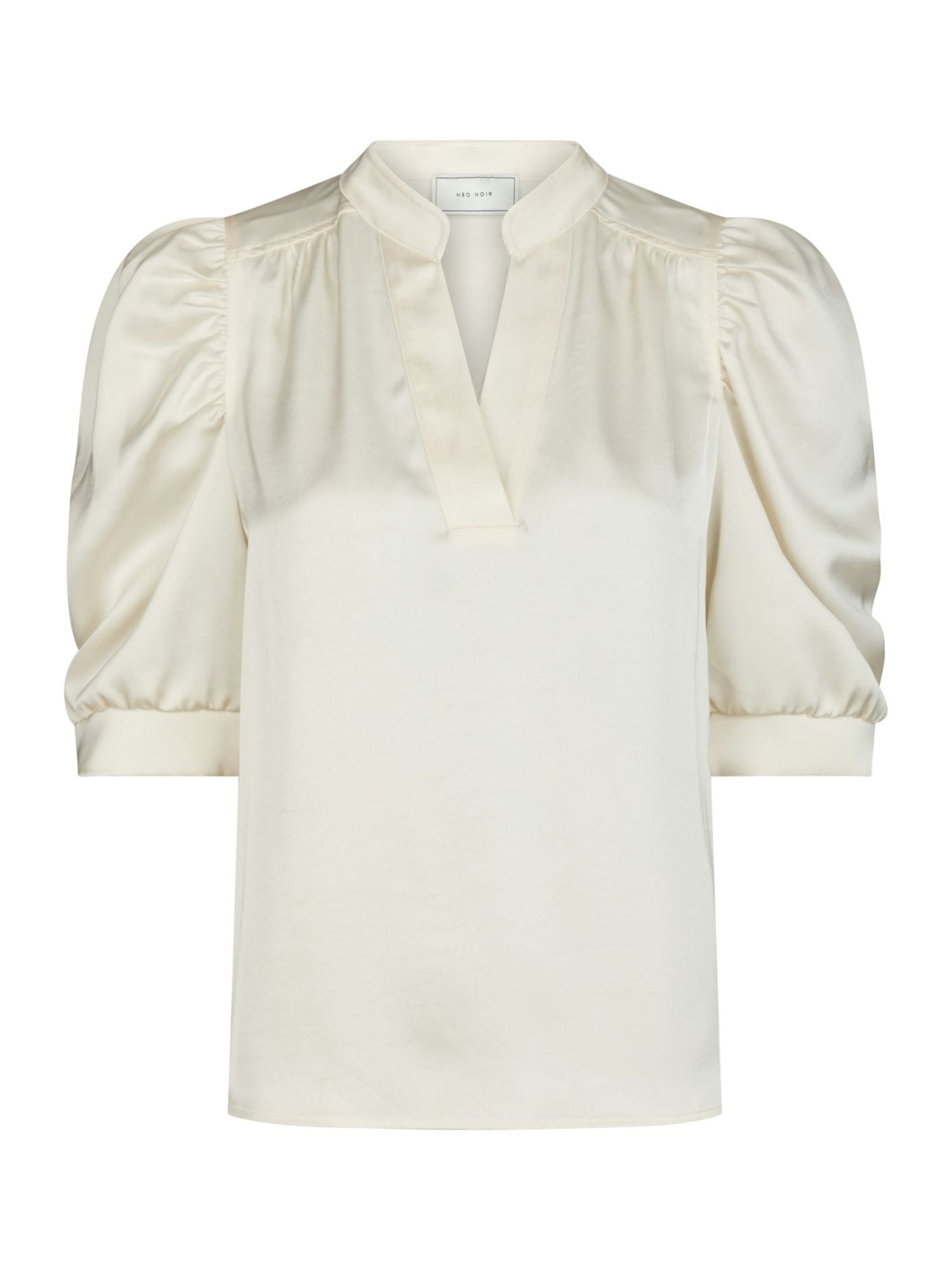 ROELLA HEAVY SATEEN BLOUSE