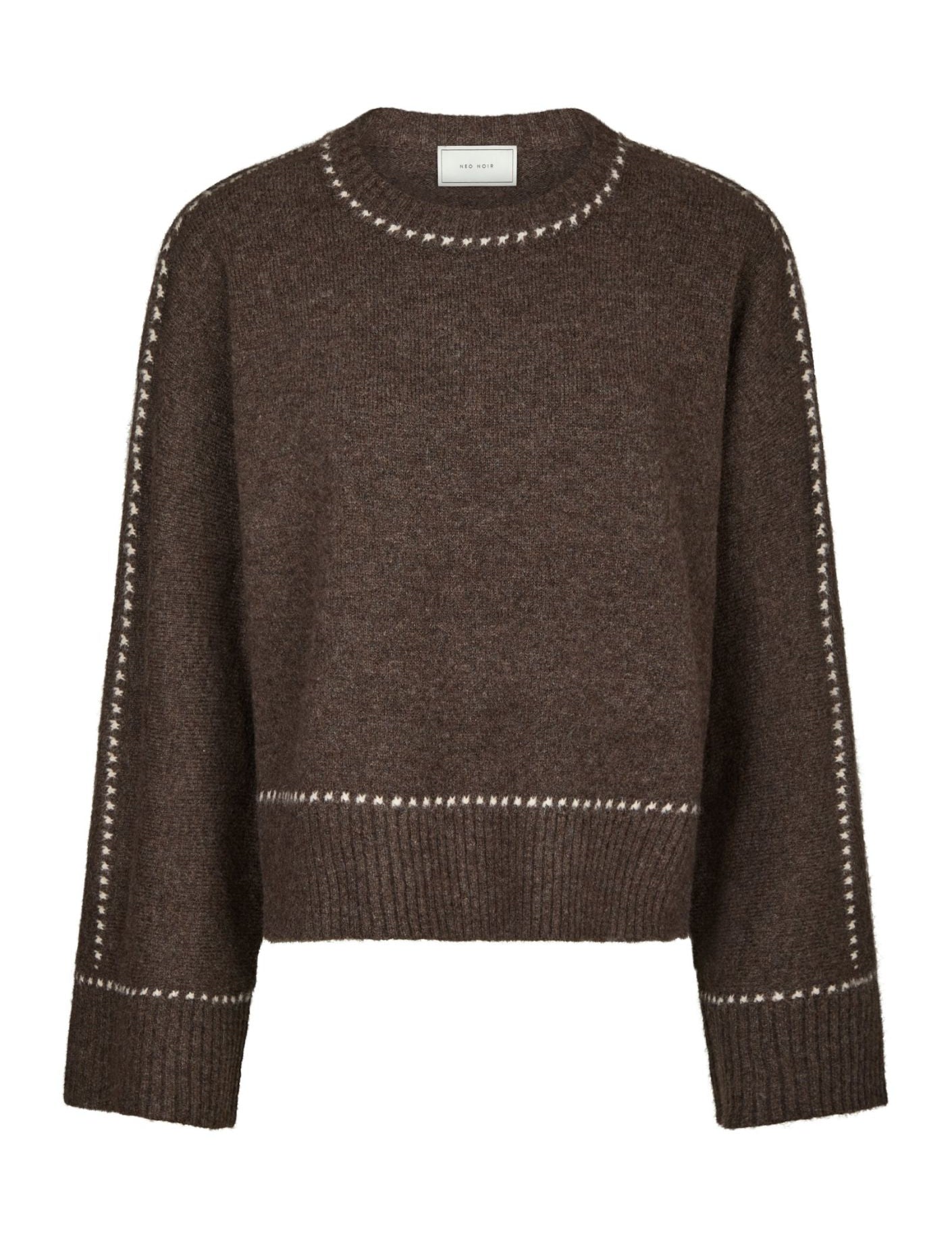 ROEME KNIT STITCH BLOUSE