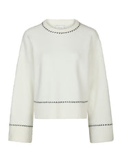 ROEME KNIT STITCH BLOUSE