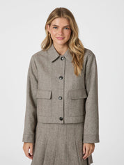 ROMANA HERRINGBONE JACKET