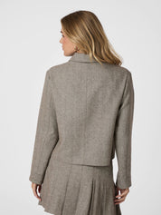 ROMANA HERRINGBONE JACKET