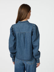 ROSSLYN DENIM BLOUSE