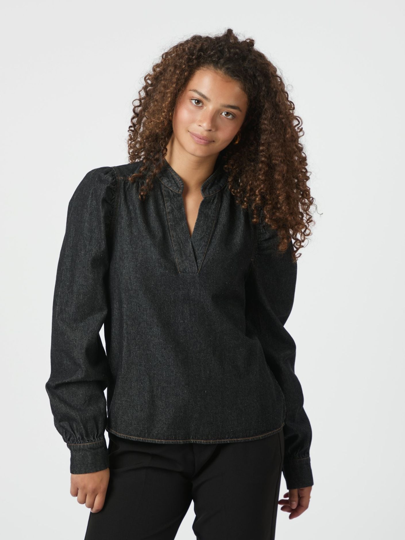 ROSSLYN DENIM BLOUSE