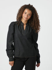 ROSSLYN DENIM BLOUSE